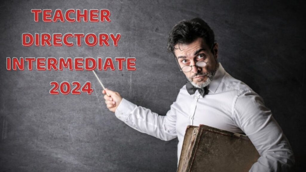 Teacher Directory Intermediate 2024